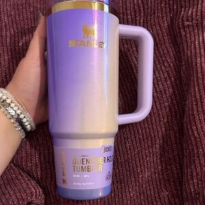 NWT SOLD OUT WICKED Stanley Gradient Tumbler in Purple and Gold Glinda for Goo
